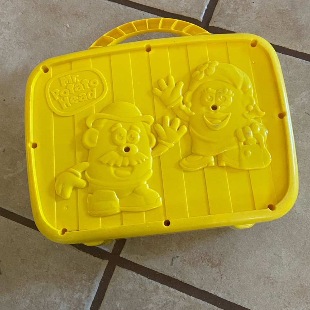 Mr. Potato Head Case ONLY Yellow Toy Case